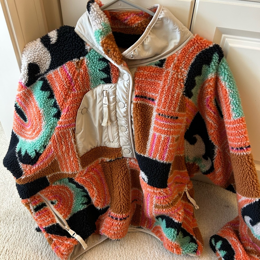 Free People (FP) Movement pullover Slopes jacket